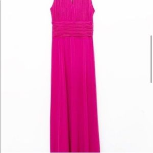Sangria wedding bridesmaid formal dress - size 10